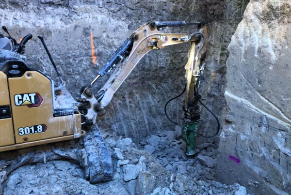 Large-scale earthmoving