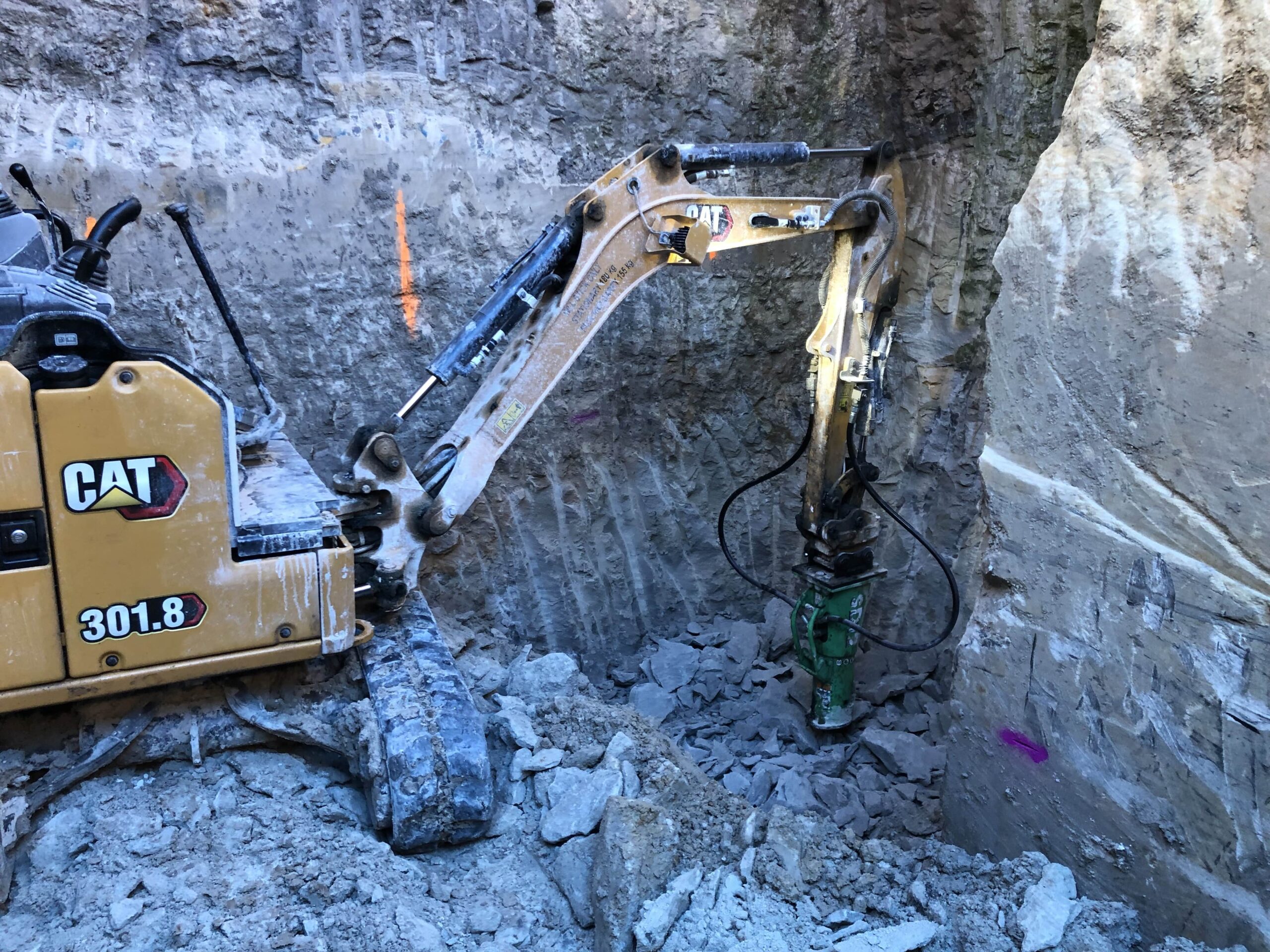 Large-scale earthmoving